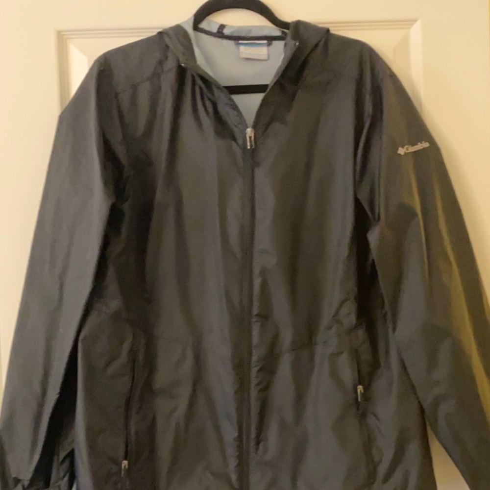 Columbia Black Rain jacket